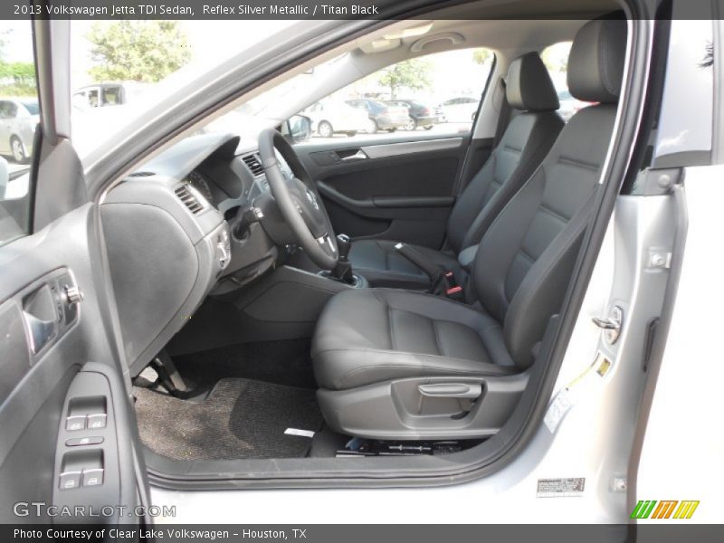  2013 Jetta TDI Sedan Titan Black Interior