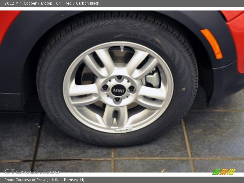Chili Red / Carbon Black 2012 Mini Cooper Hardtop