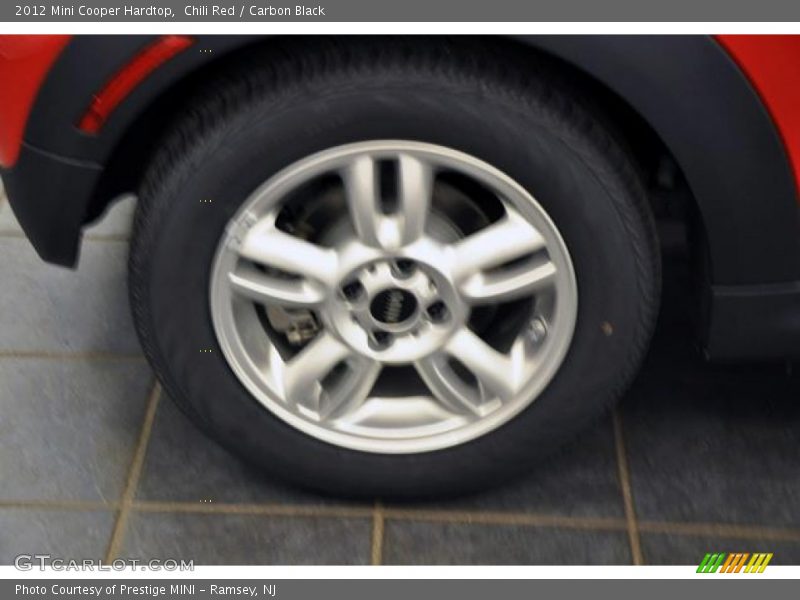 Chili Red / Carbon Black 2012 Mini Cooper Hardtop