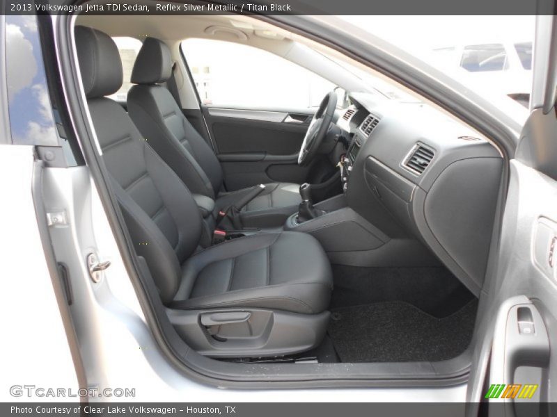  2013 Jetta TDI Sedan Titan Black Interior