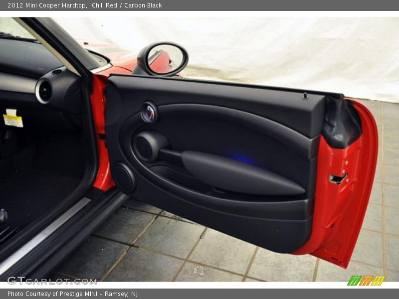 Chili Red / Carbon Black 2012 Mini Cooper Hardtop
