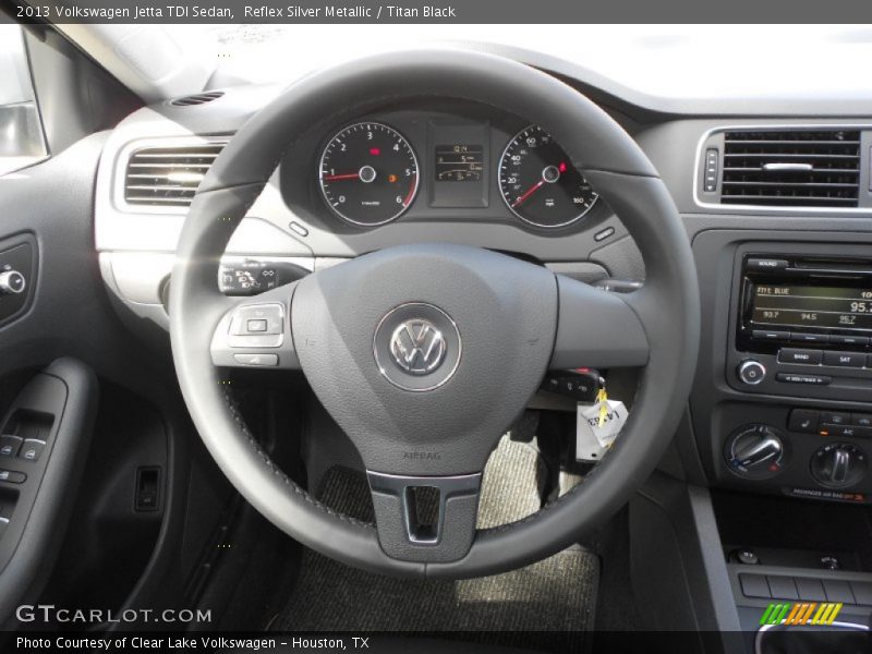  2013 Jetta TDI Sedan Steering Wheel
