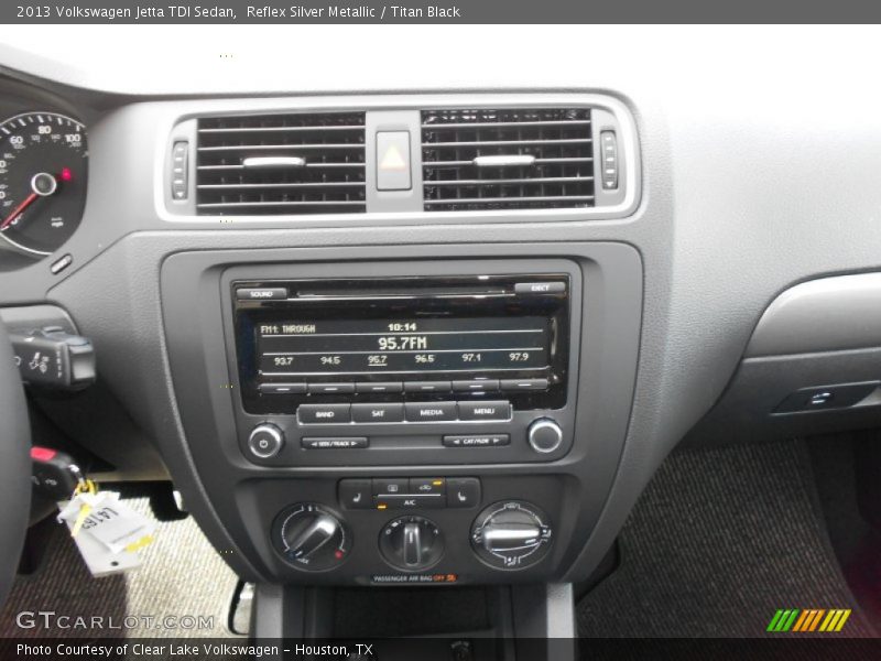 Controls of 2013 Jetta TDI Sedan