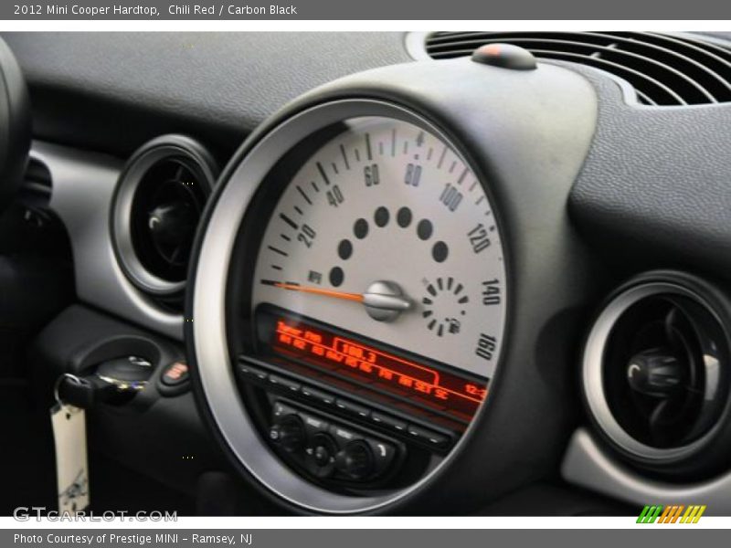 Chili Red / Carbon Black 2012 Mini Cooper Hardtop