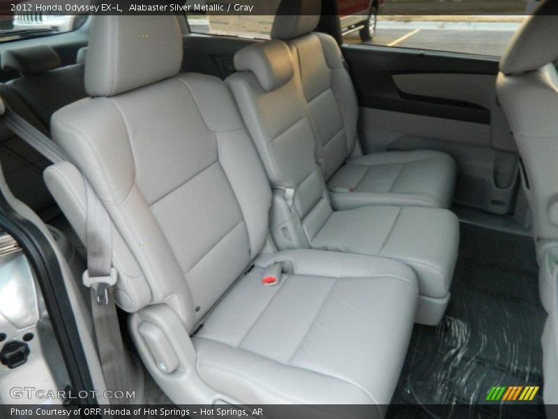 Alabaster Silver Metallic / Gray 2012 Honda Odyssey EX-L