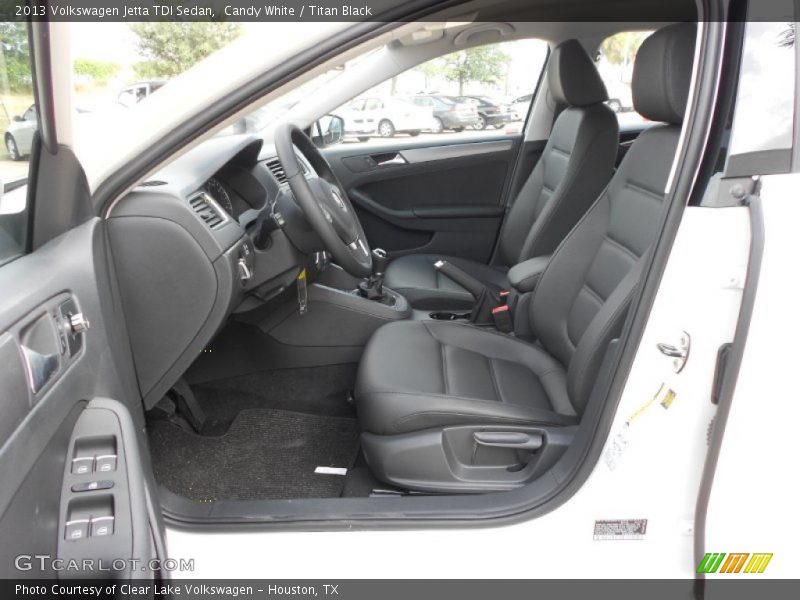  2013 Jetta TDI Sedan Titan Black Interior