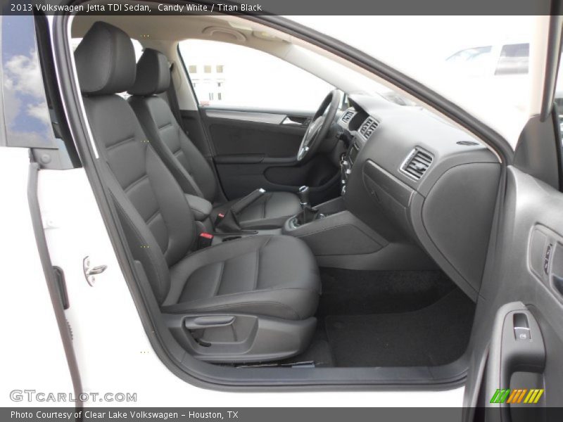  2013 Jetta TDI Sedan Titan Black Interior