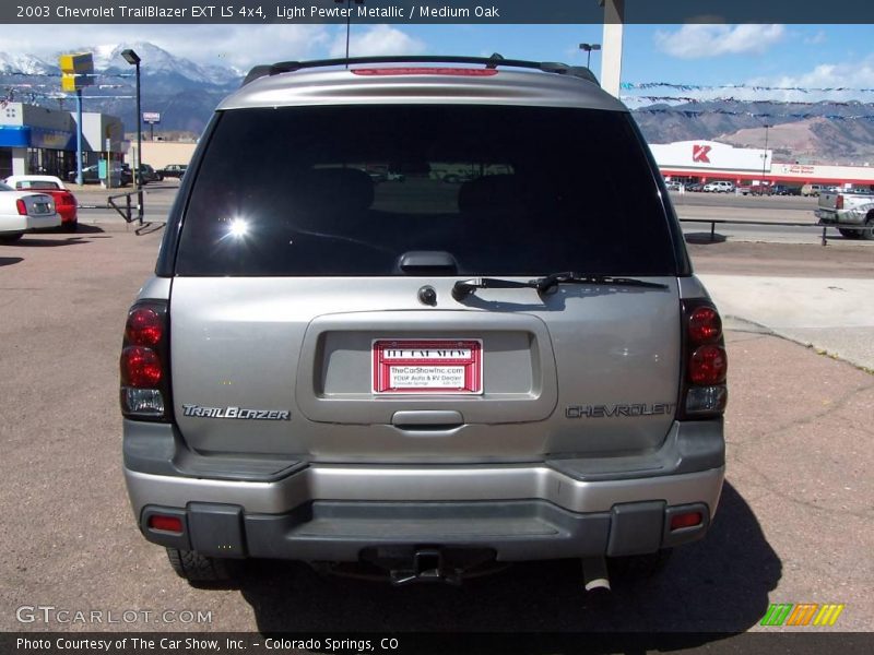 Light Pewter Metallic / Medium Oak 2003 Chevrolet TrailBlazer EXT LS 4x4