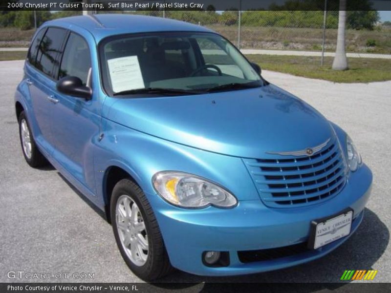 Surf Blue Pearl / Pastel Slate Gray 2008 Chrysler PT Cruiser Touring