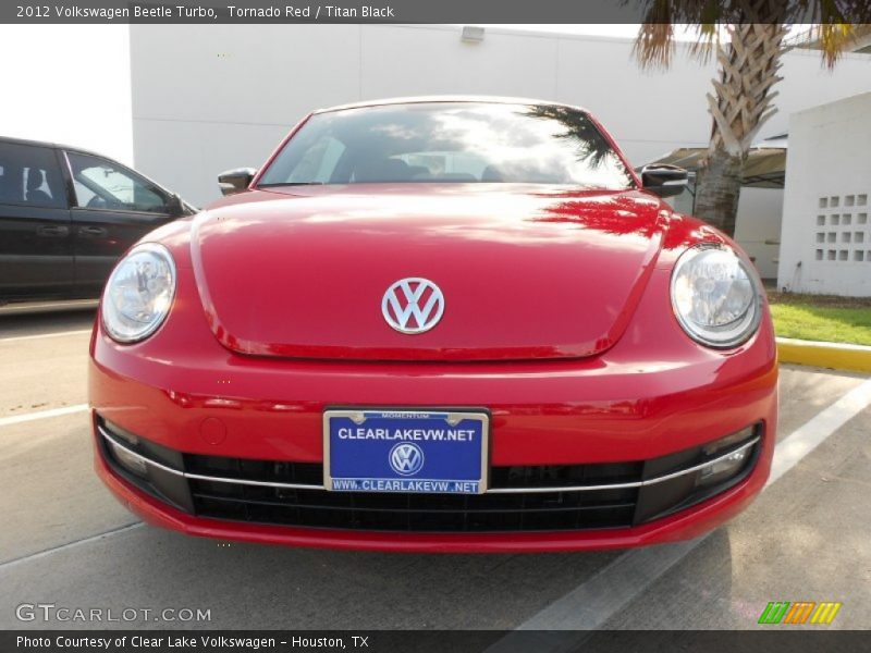 Tornado Red / Titan Black 2012 Volkswagen Beetle Turbo
