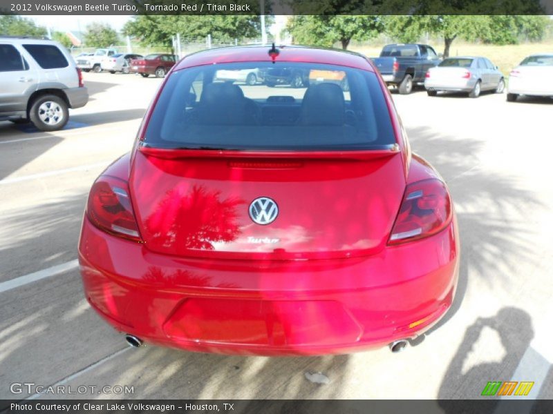 Tornado Red / Titan Black 2012 Volkswagen Beetle Turbo
