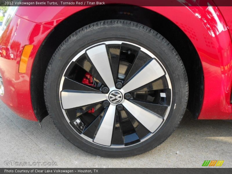 Tornado Red / Titan Black 2012 Volkswagen Beetle Turbo