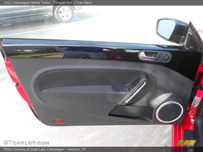 Tornado Red / Titan Black 2012 Volkswagen Beetle Turbo