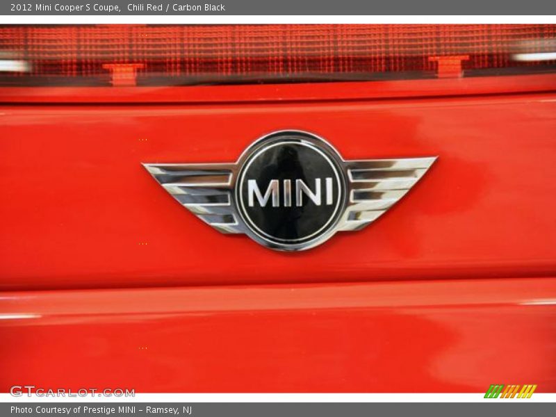 Chili Red / Carbon Black 2012 Mini Cooper S Coupe