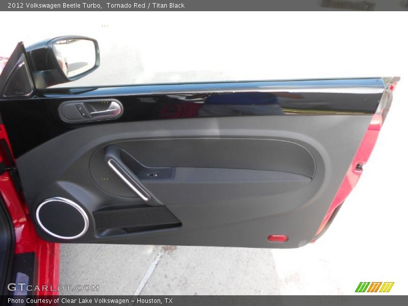 Tornado Red / Titan Black 2012 Volkswagen Beetle Turbo