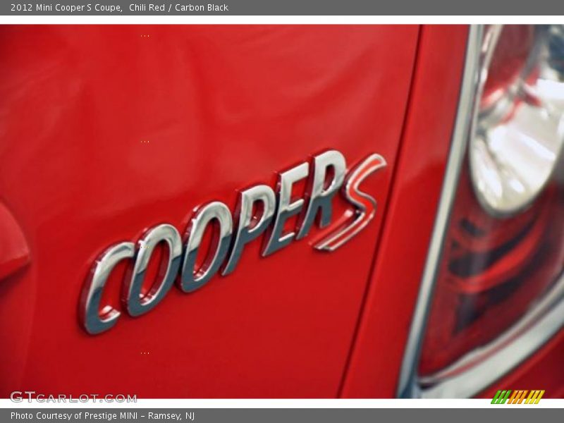 Chili Red / Carbon Black 2012 Mini Cooper S Coupe