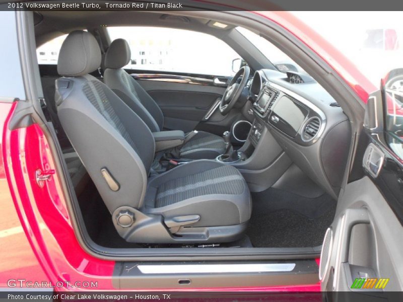Tornado Red / Titan Black 2012 Volkswagen Beetle Turbo