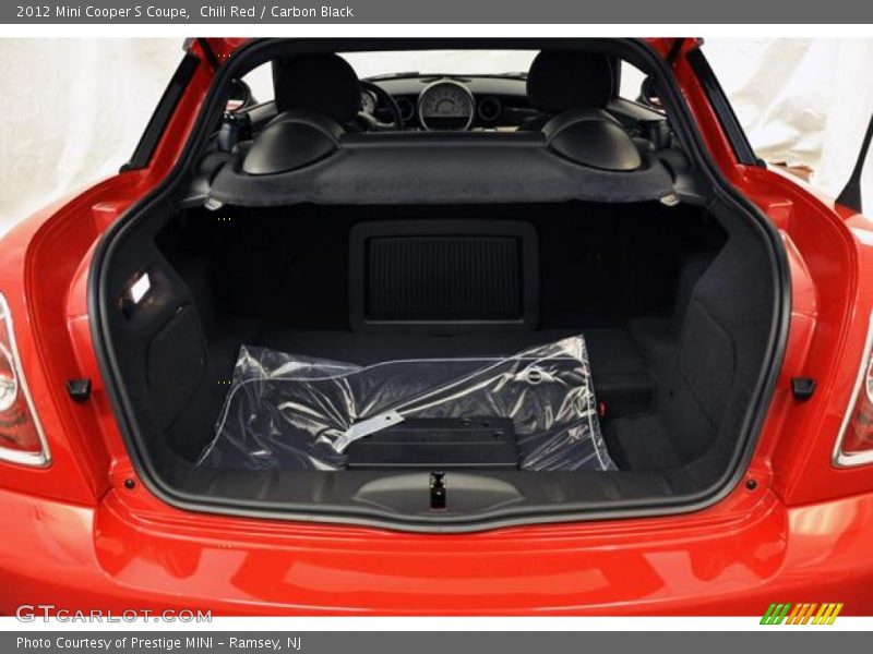 Chili Red / Carbon Black 2012 Mini Cooper S Coupe
