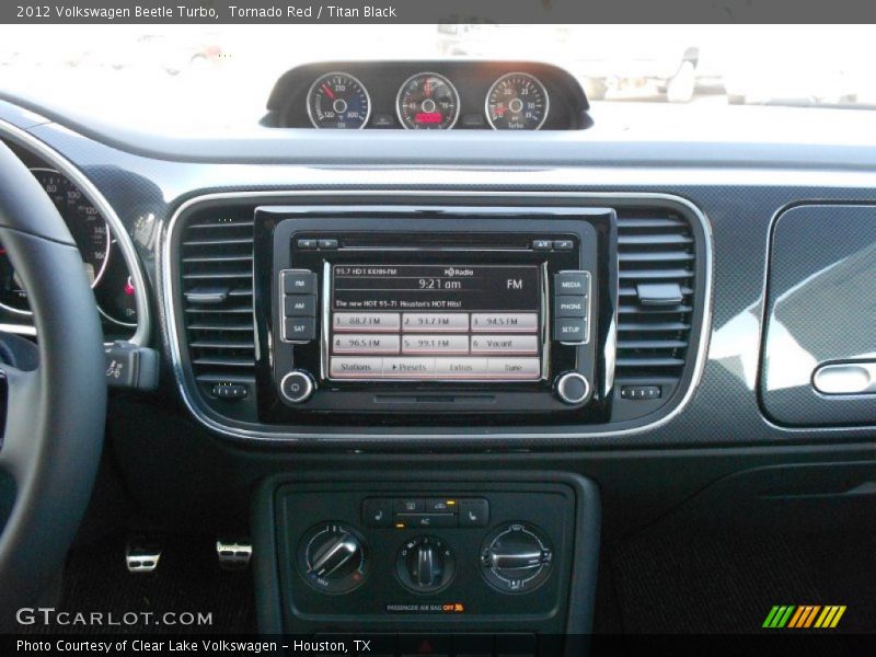 Tornado Red / Titan Black 2012 Volkswagen Beetle Turbo