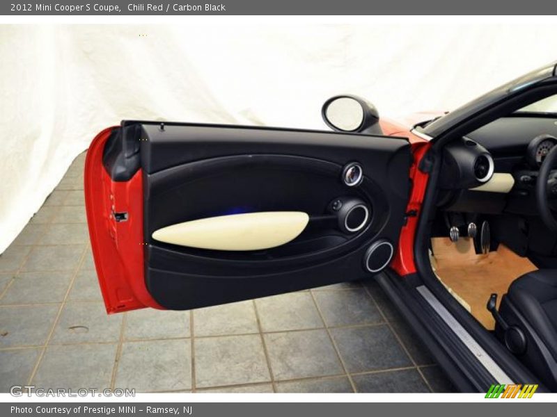 Chili Red / Carbon Black 2012 Mini Cooper S Coupe