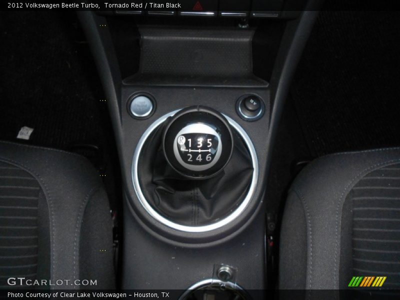 Tornado Red / Titan Black 2012 Volkswagen Beetle Turbo