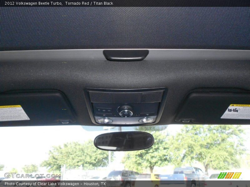 Tornado Red / Titan Black 2012 Volkswagen Beetle Turbo