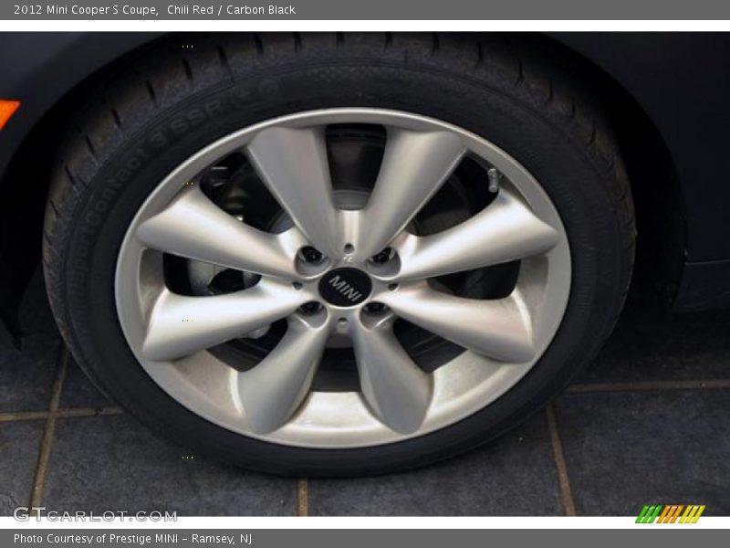 Chili Red / Carbon Black 2012 Mini Cooper S Coupe