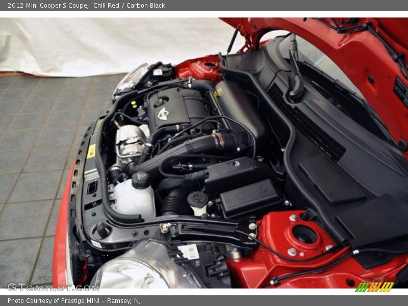 Chili Red / Carbon Black 2012 Mini Cooper S Coupe