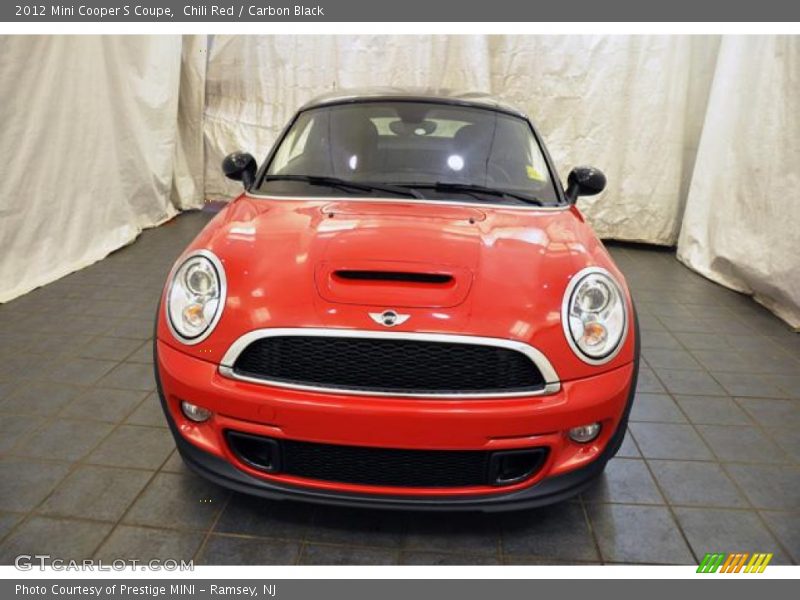 Chili Red / Carbon Black 2012 Mini Cooper S Coupe