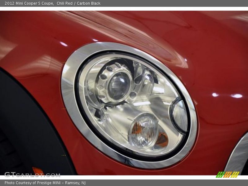 Chili Red / Carbon Black 2012 Mini Cooper S Coupe