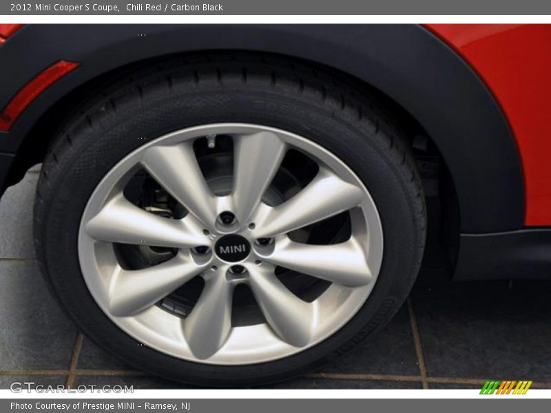 Chili Red / Carbon Black 2012 Mini Cooper S Coupe