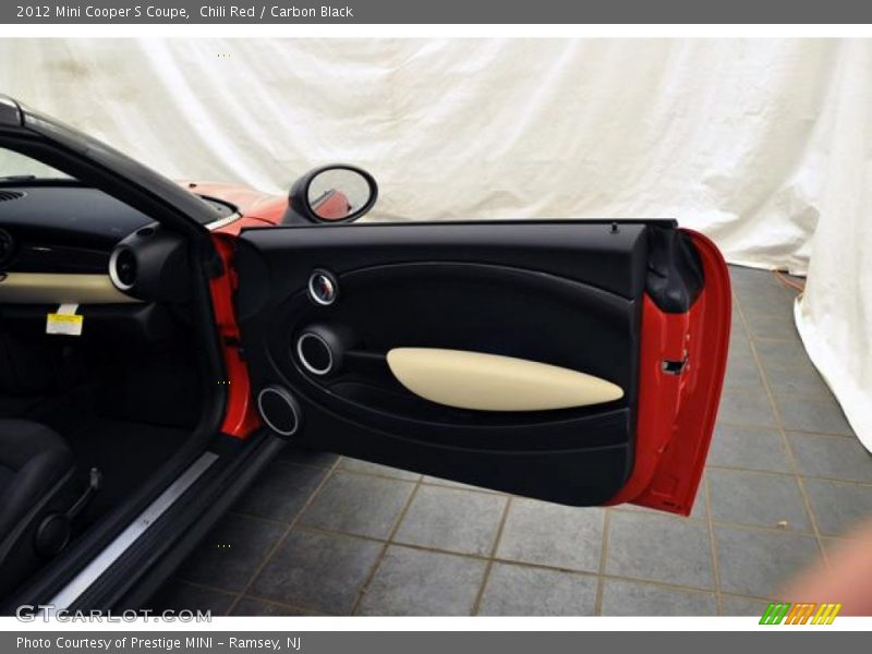 Chili Red / Carbon Black 2012 Mini Cooper S Coupe