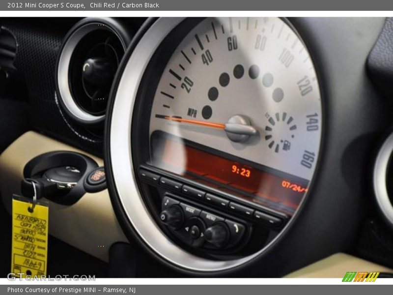 Chili Red / Carbon Black 2012 Mini Cooper S Coupe