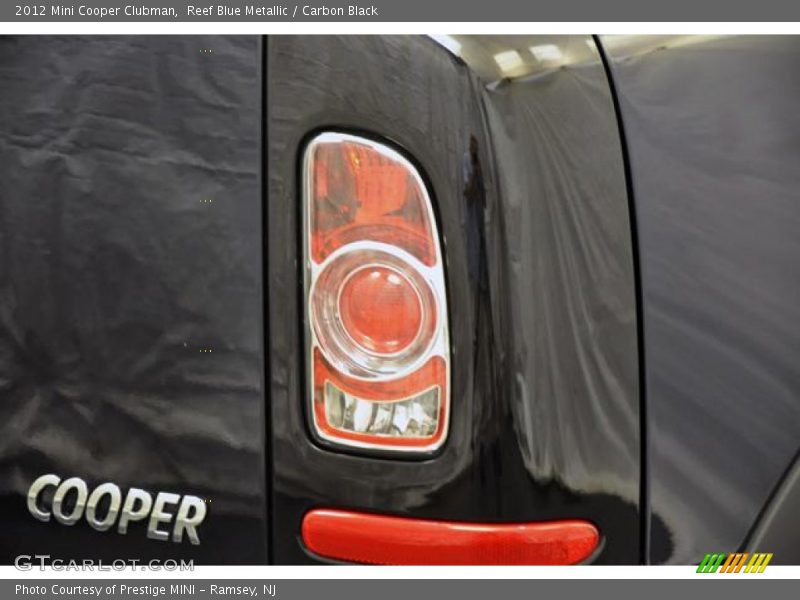 Reef Blue Metallic / Carbon Black 2012 Mini Cooper Clubman