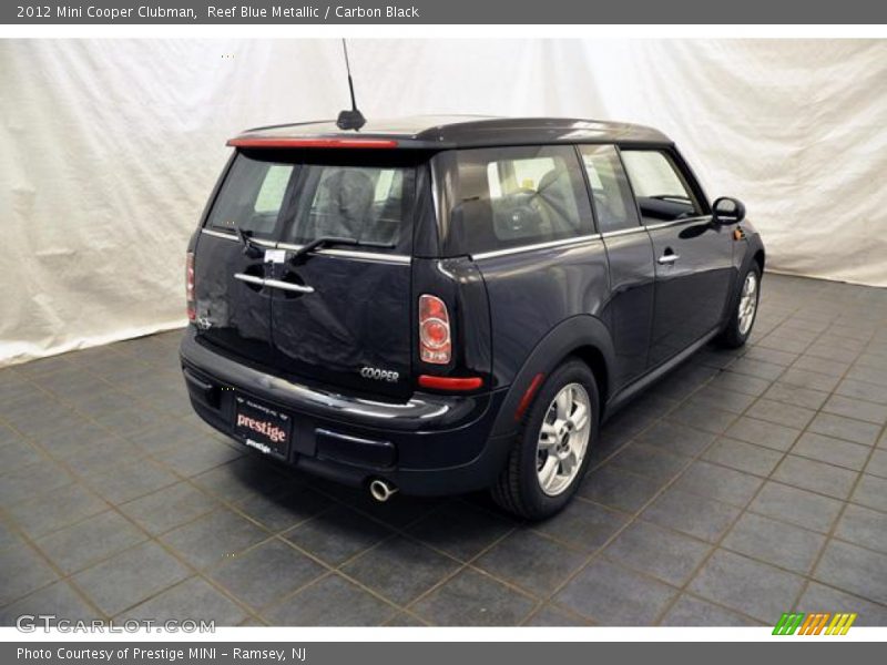 Reef Blue Metallic / Carbon Black 2012 Mini Cooper Clubman