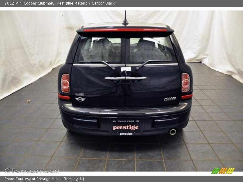 Reef Blue Metallic / Carbon Black 2012 Mini Cooper Clubman