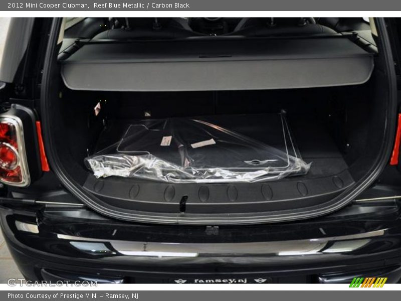 Reef Blue Metallic / Carbon Black 2012 Mini Cooper Clubman
