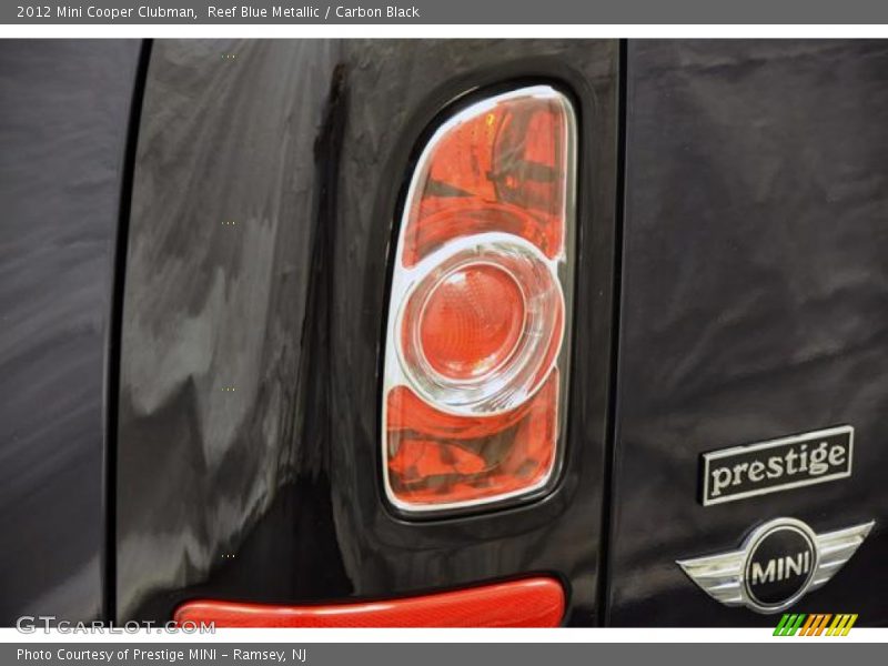 Reef Blue Metallic / Carbon Black 2012 Mini Cooper Clubman