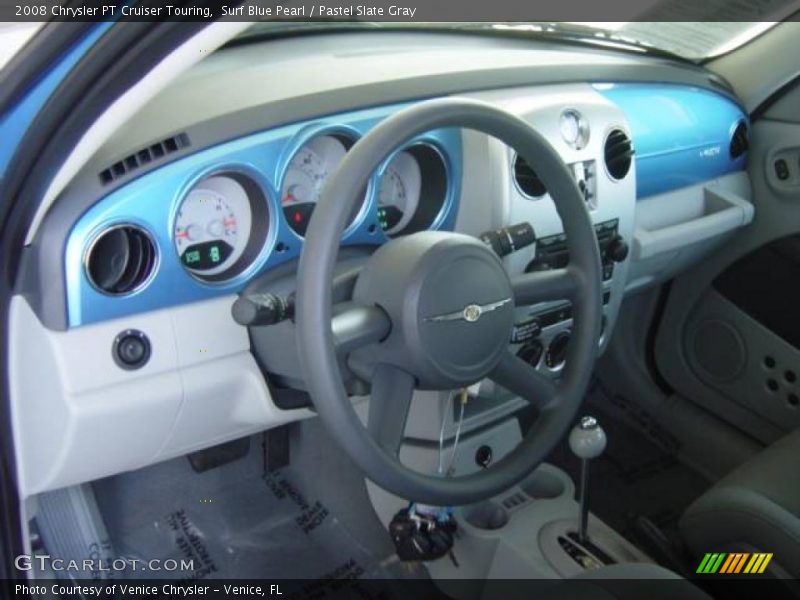 Surf Blue Pearl / Pastel Slate Gray 2008 Chrysler PT Cruiser Touring