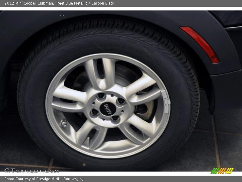 Reef Blue Metallic / Carbon Black 2012 Mini Cooper Clubman