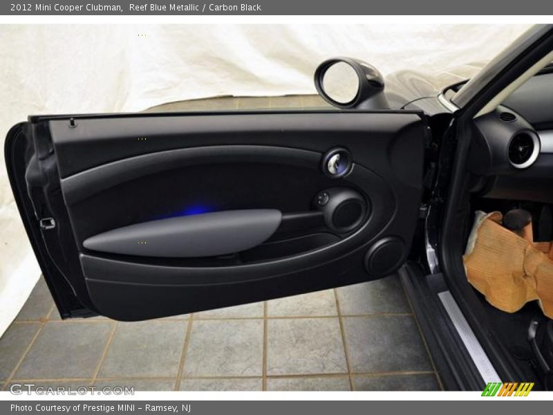 Reef Blue Metallic / Carbon Black 2012 Mini Cooper Clubman