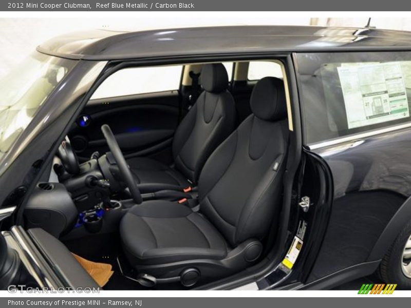 Reef Blue Metallic / Carbon Black 2012 Mini Cooper Clubman