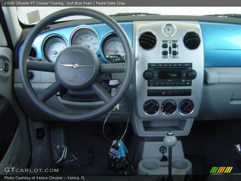 Surf Blue Pearl / Pastel Slate Gray 2008 Chrysler PT Cruiser Touring