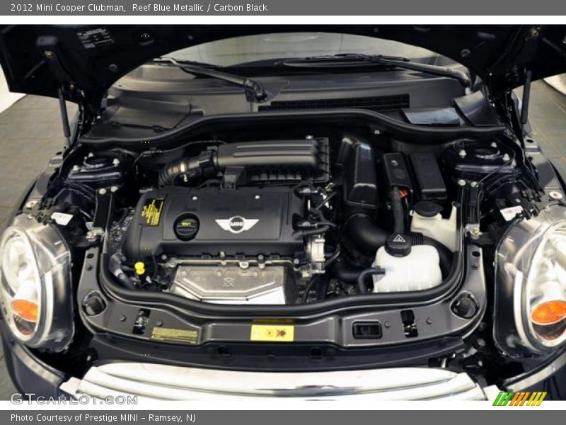 Reef Blue Metallic / Carbon Black 2012 Mini Cooper Clubman