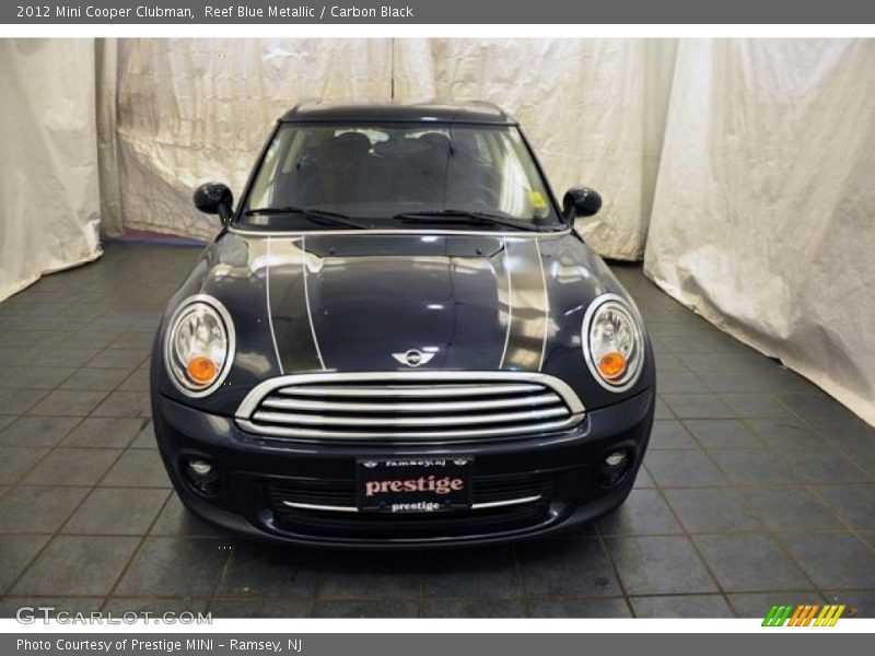 Reef Blue Metallic / Carbon Black 2012 Mini Cooper Clubman