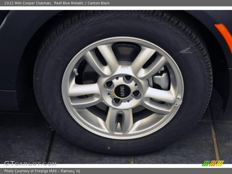 Reef Blue Metallic / Carbon Black 2012 Mini Cooper Clubman