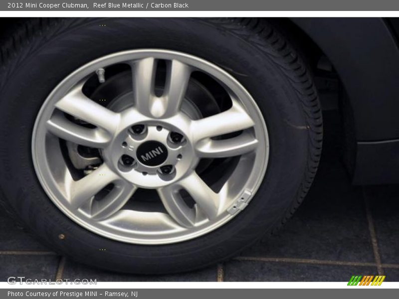 Reef Blue Metallic / Carbon Black 2012 Mini Cooper Clubman