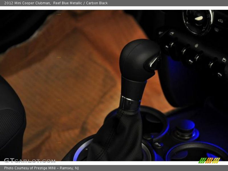 Reef Blue Metallic / Carbon Black 2012 Mini Cooper Clubman