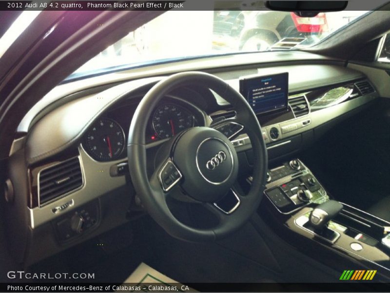 Phantom Black Pearl Effect / Black 2012 Audi A8 4.2 quattro