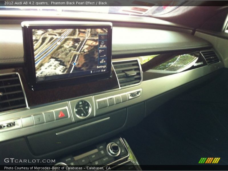 Phantom Black Pearl Effect / Black 2012 Audi A8 4.2 quattro